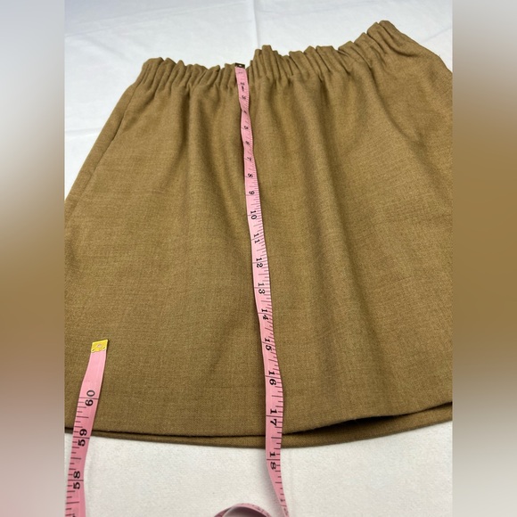 J. Crew Wool Blend Paperbag Waist Sidewalk Mini Skirt - 4 - Picture 8 of 10